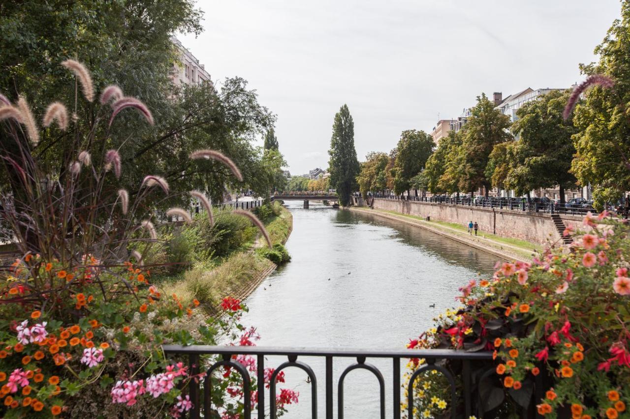 L'Appart Du Quai Avec Terrasse Straatsburg Buitenkant foto