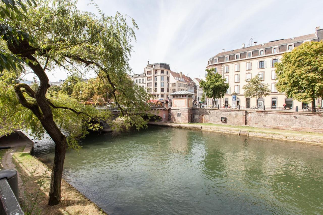 L'Appart Du Quai Avec Terrasse Straatsburg Buitenkant foto