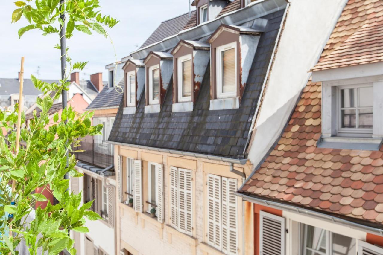 L'Appart Du Quai Avec Terrasse Straatsburg Buitenkant foto